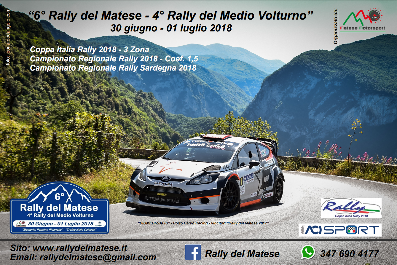 locandina Rally del Matese