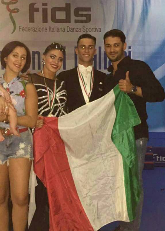 i campioni italiani 2017 danze standard Chianese Palmieri